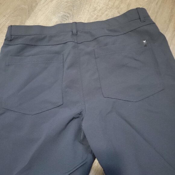 MENS CALLAWAY BLACK GOLF PANTS SIZE 36X30 LIGHTWEIGHT - GUC - Picture 2 of 5